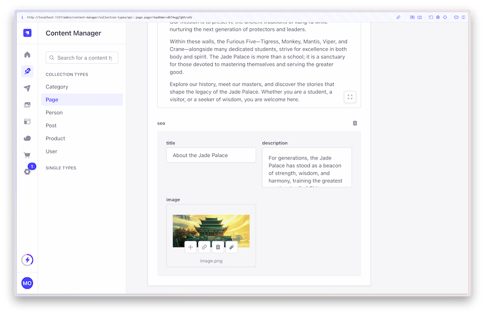 016 content in Strapi Admin Dashboard.png