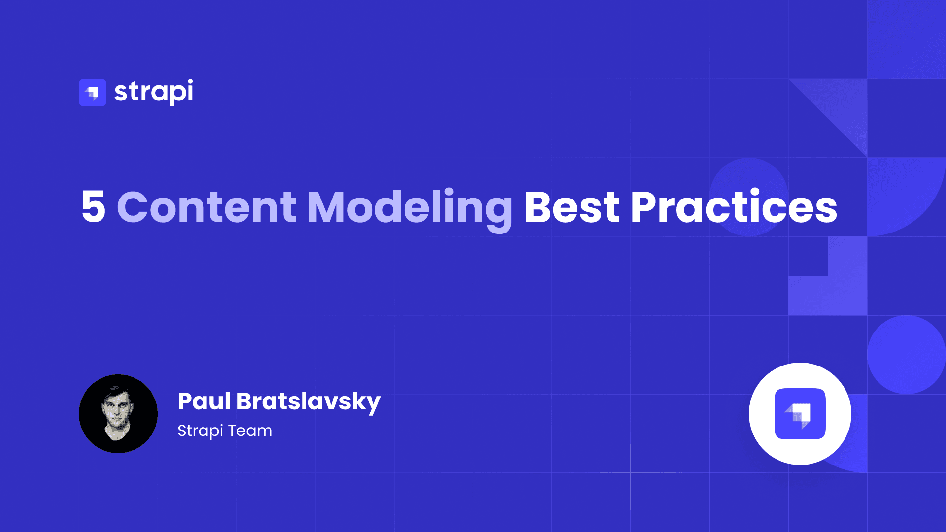Content Modeling Best Practices