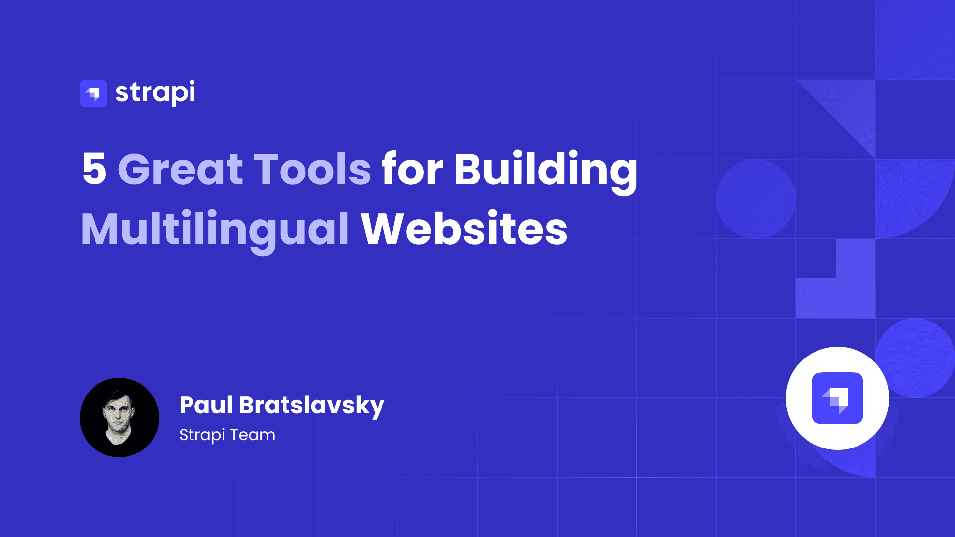 Tools for Building Multilingual Websites