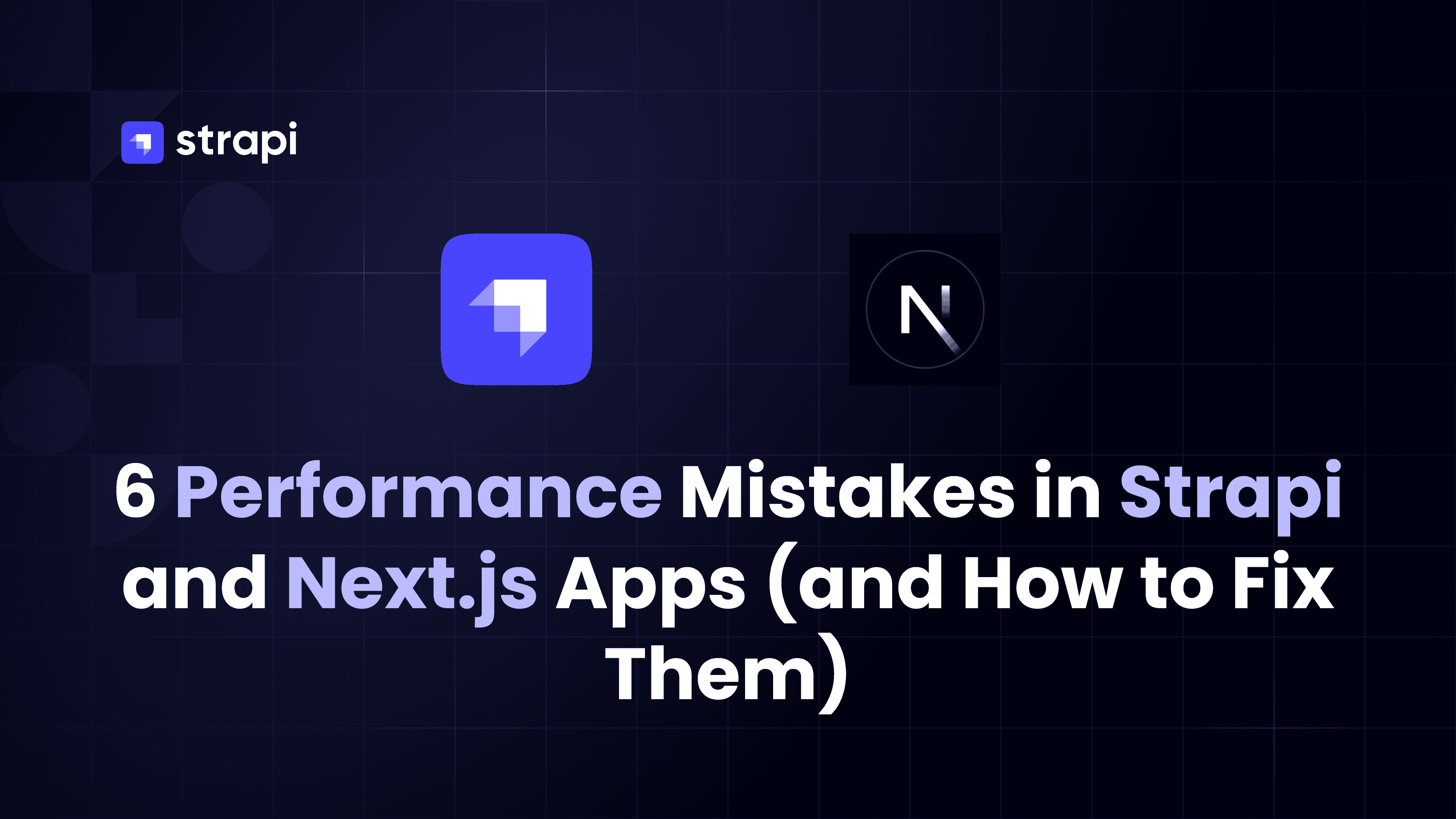 6 Performance Mistakes