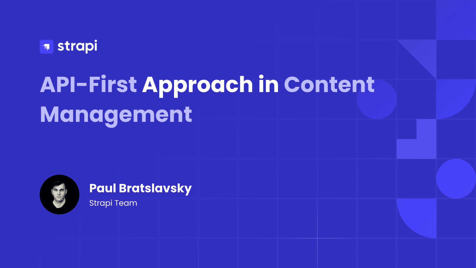 API-First Approach in Content Management