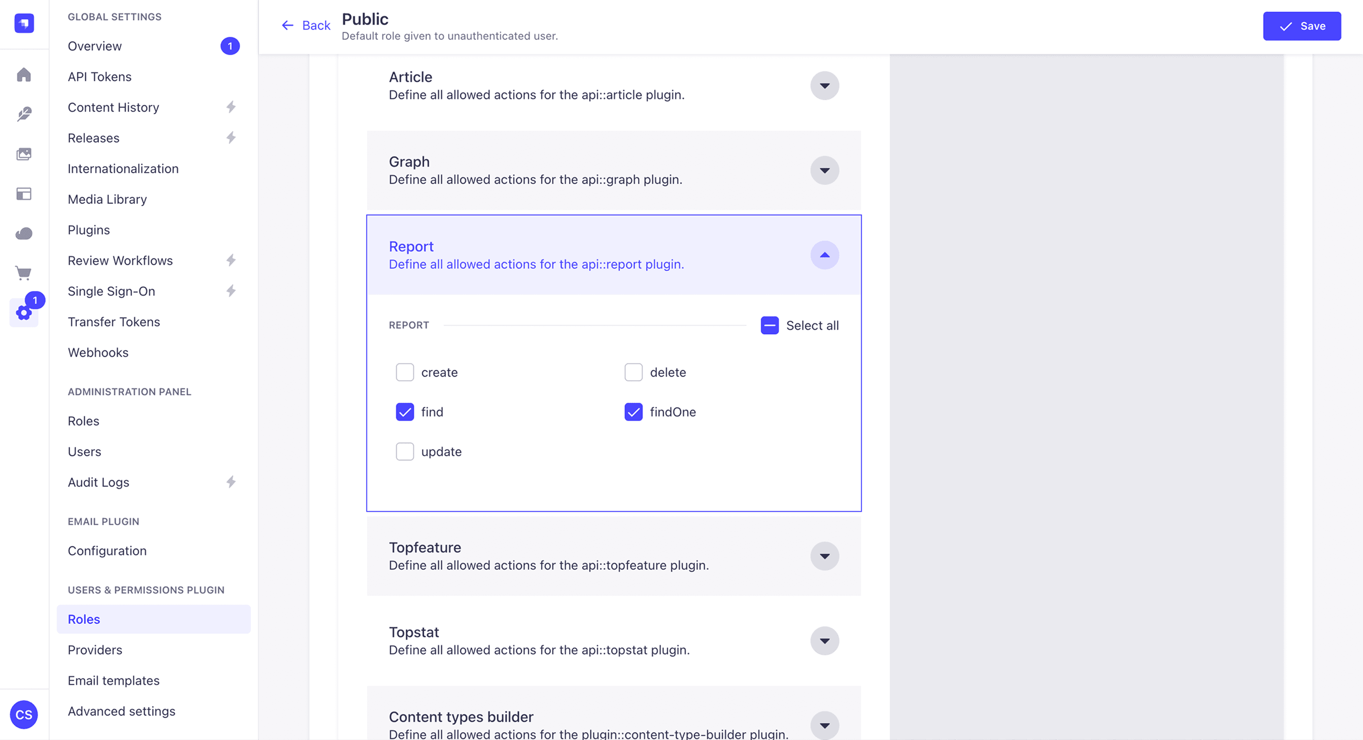 Allow Find and FindOne on Report Collection.png