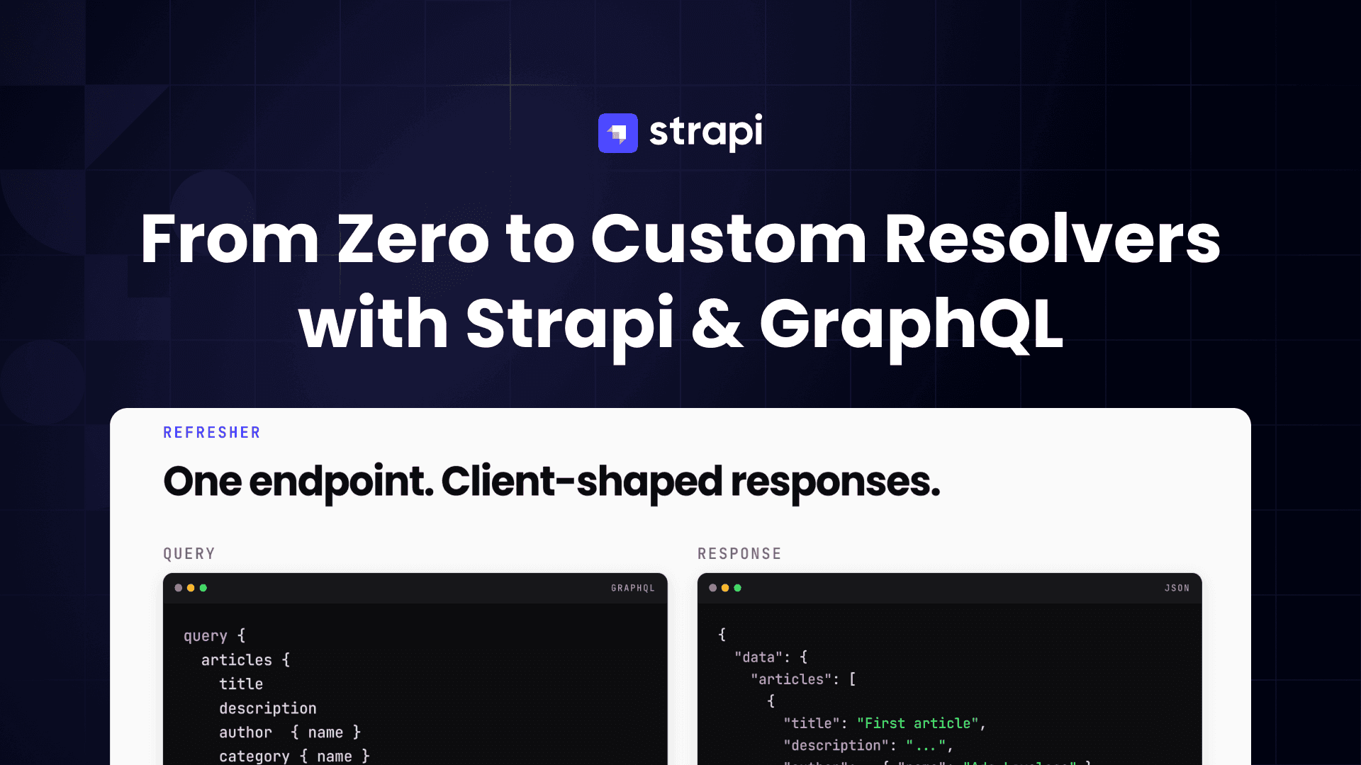 Getting Started with Graphql, Strapi and Next.js 16