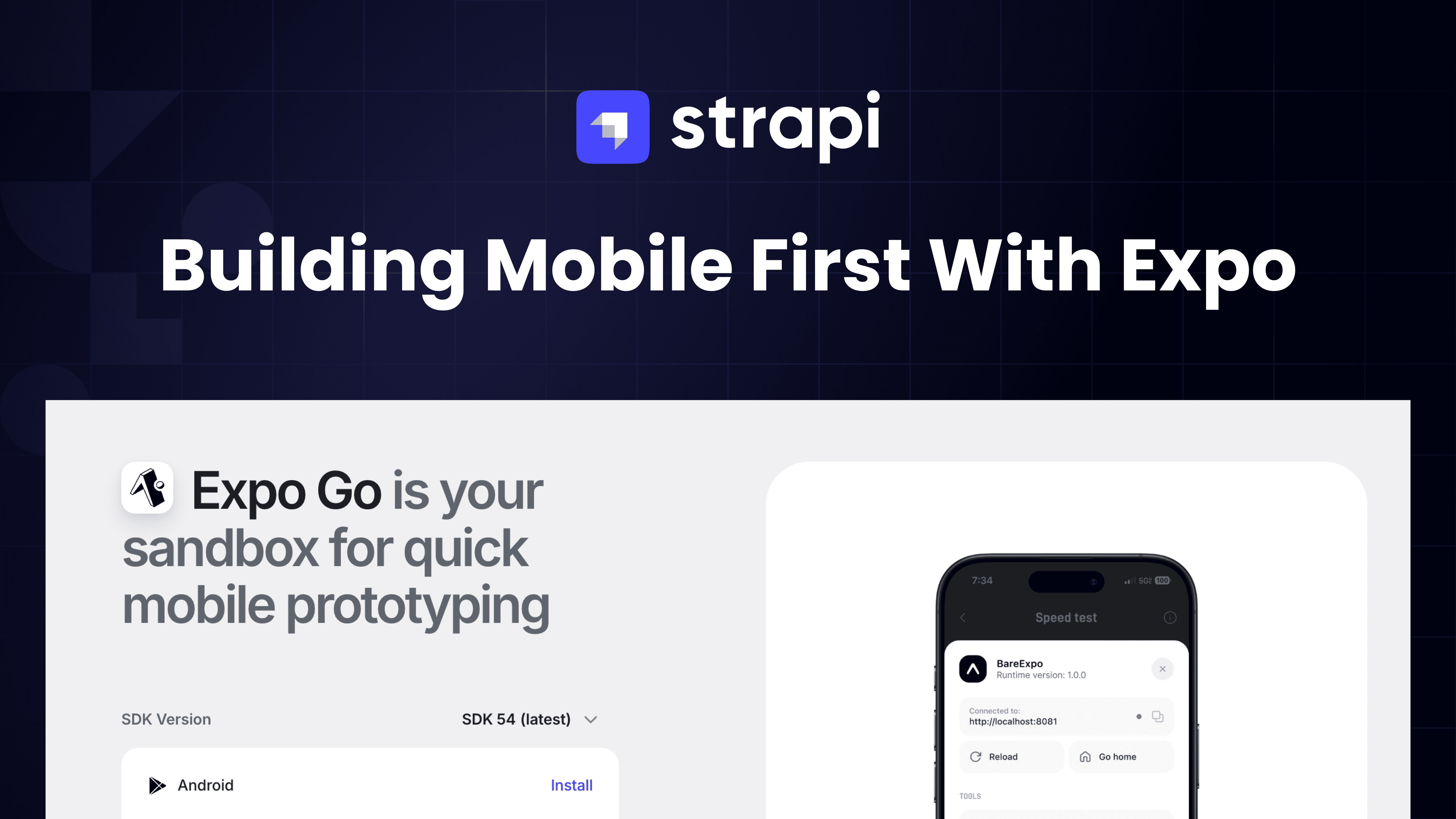 Building Mobile First with Expo