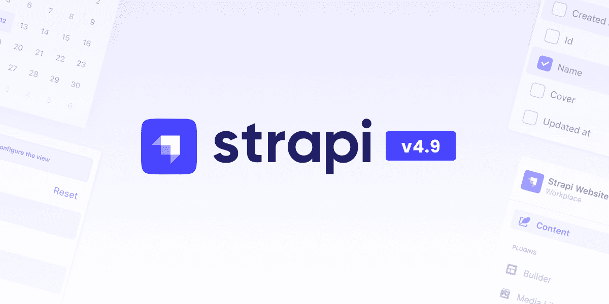Strapi v4.9 release