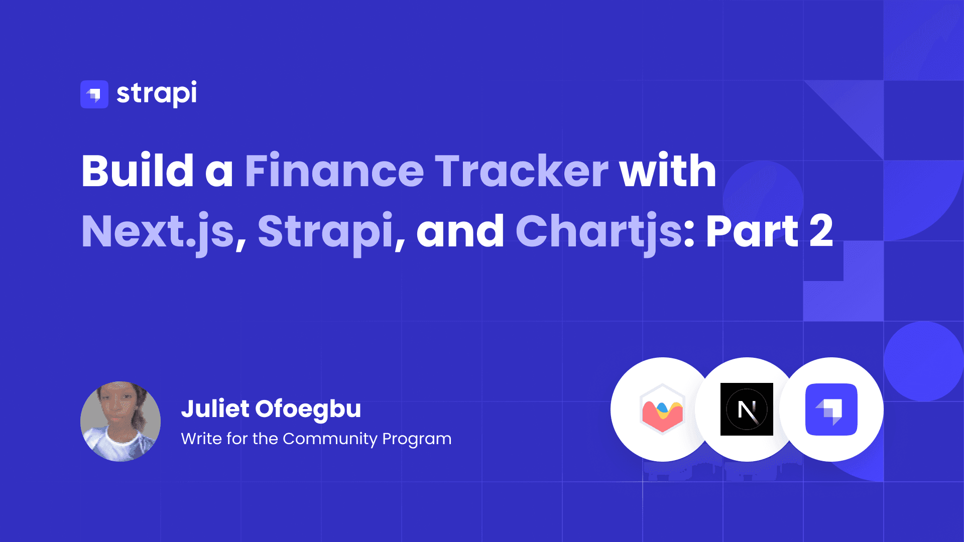 Build a Finance Tracker with Next.js, Strapi, and Chartjs