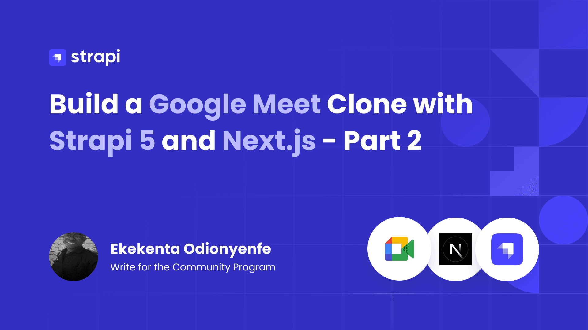 Build a Google Meet Clone with Strapi 5 and Next.js