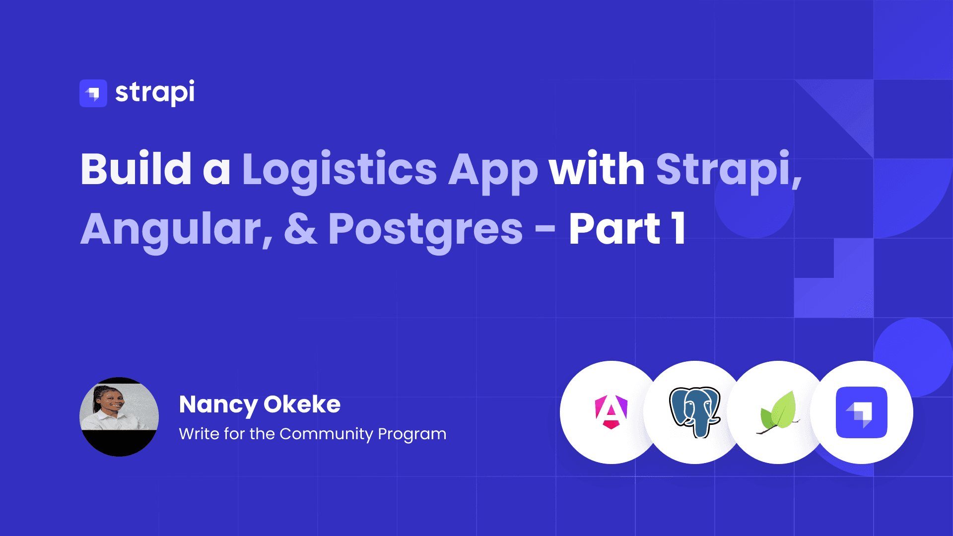 Build a Logistics App with Strapi, Angular, & Postgres