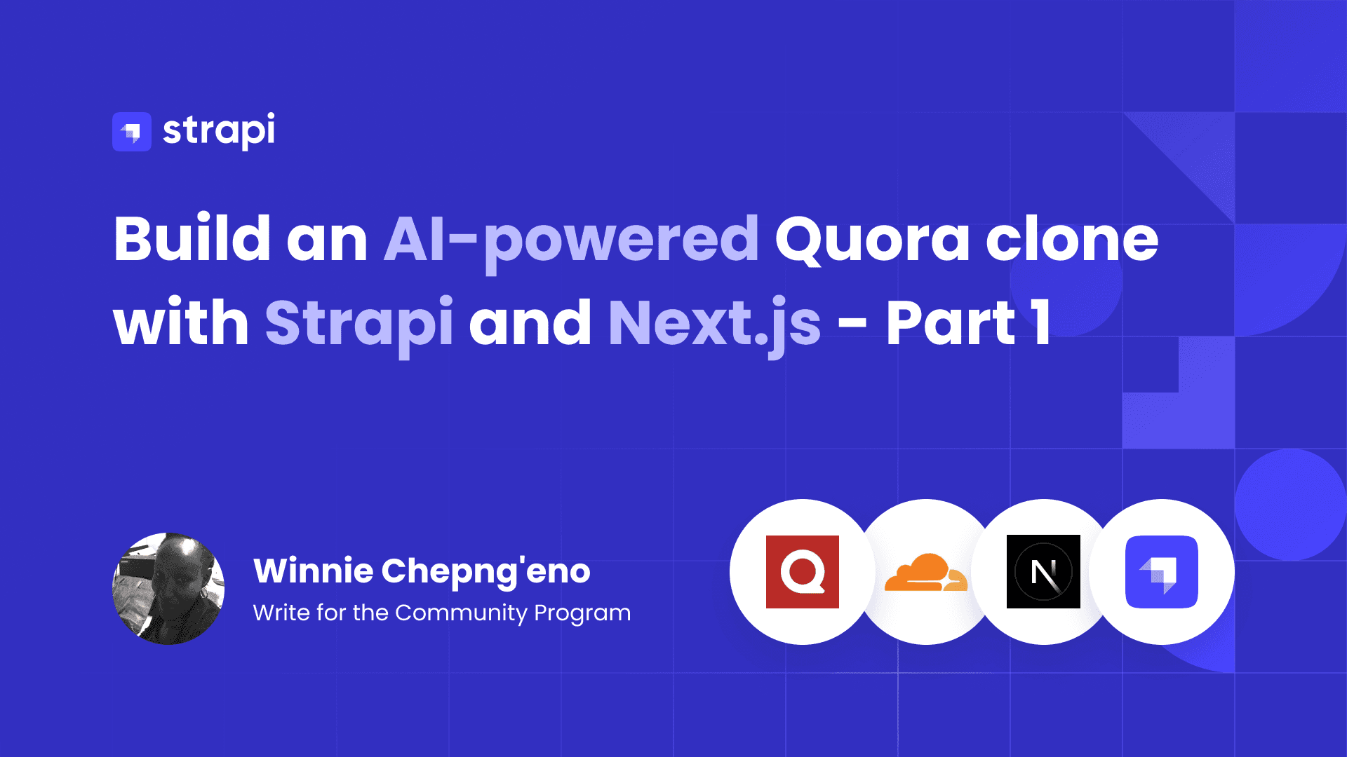 Build a Quora clone with Strapi Next.js and Cloudflare