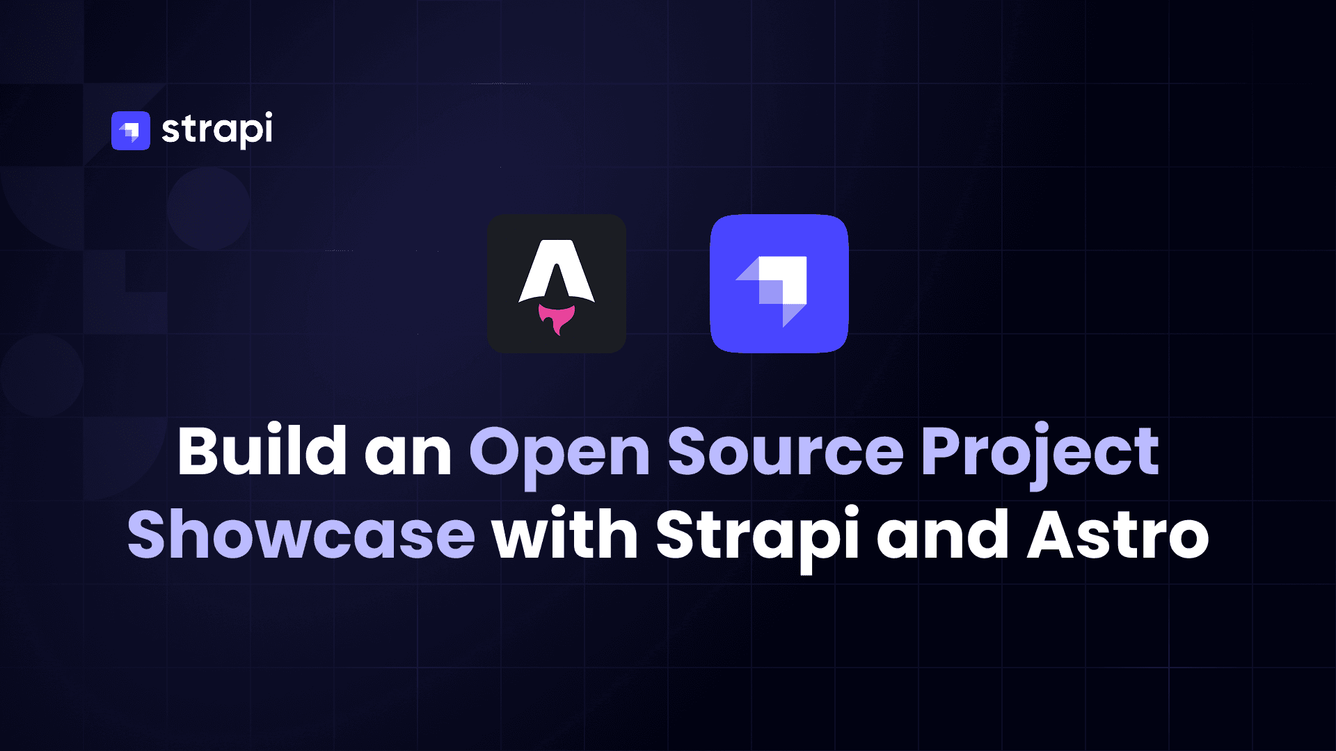 Build an Open Source Project Showcase