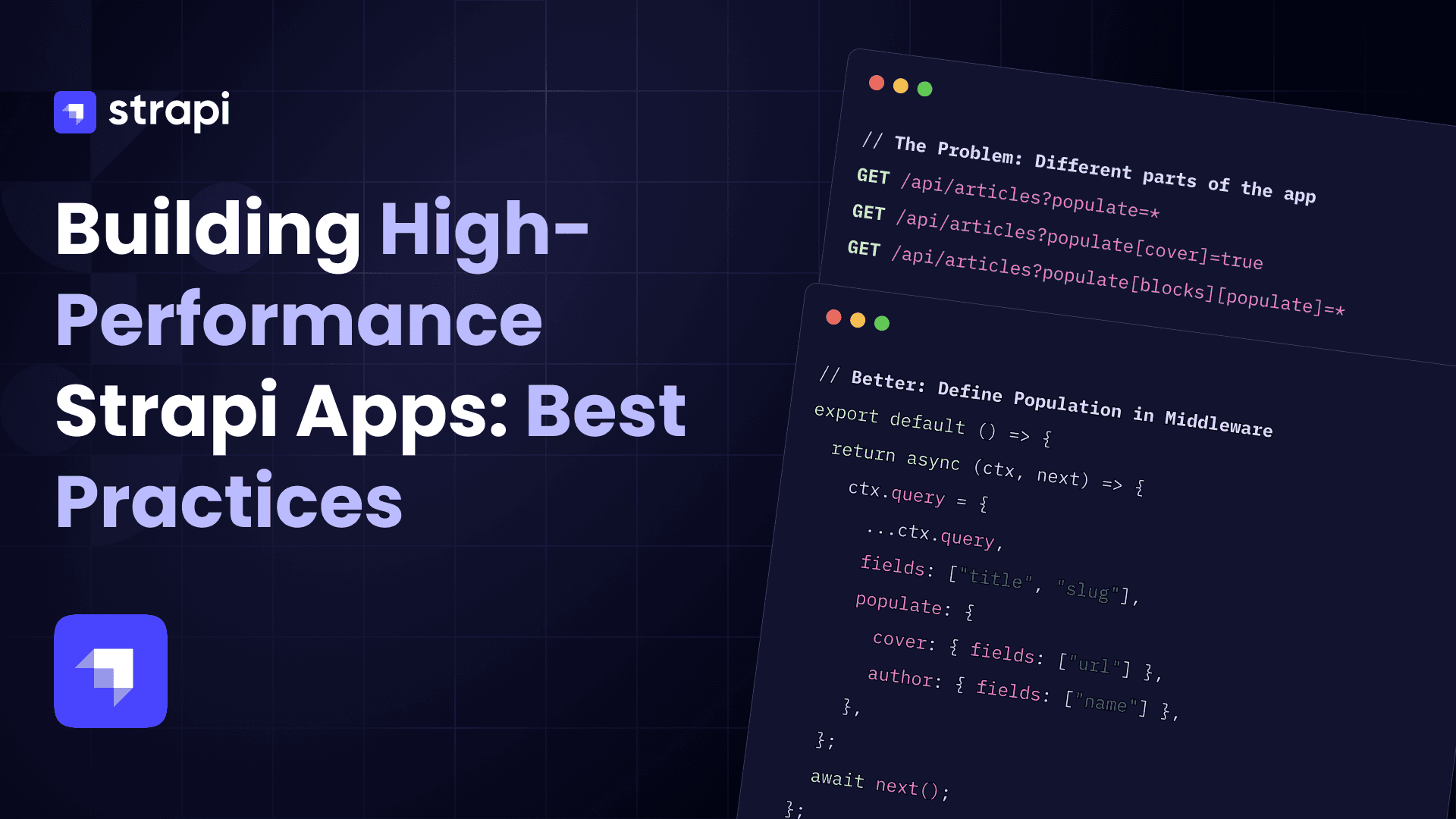 Building High-Performance Strapi Applications