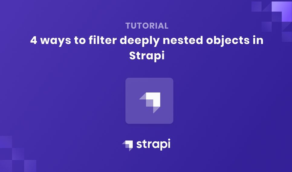 How to Filter Results in Strapi