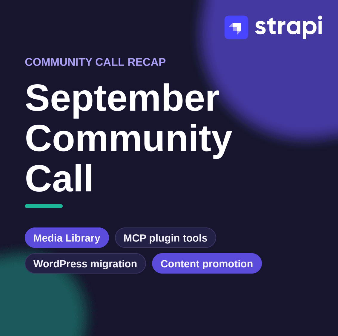 Strapi September Community Call