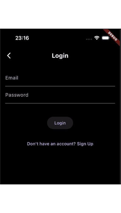 Creating the Auth Screen .png