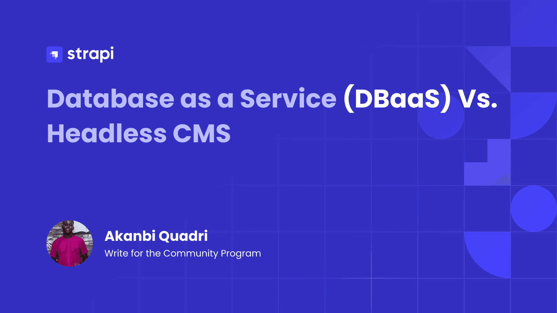 Database as a Service (DBaaS) Vs. Headless CMS