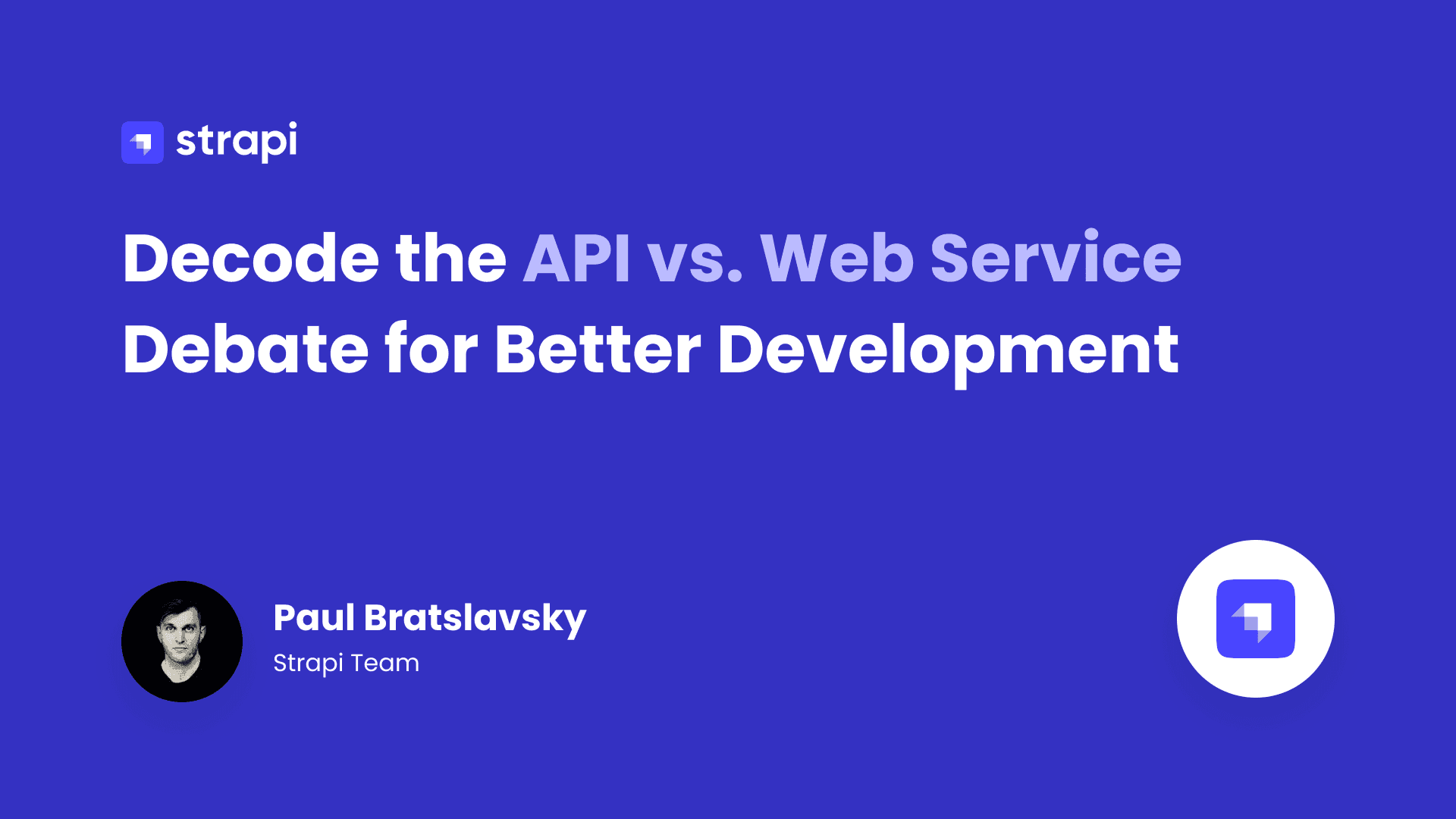 API vs. Web Service