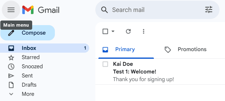 Email inbox showing delivered email 1.png