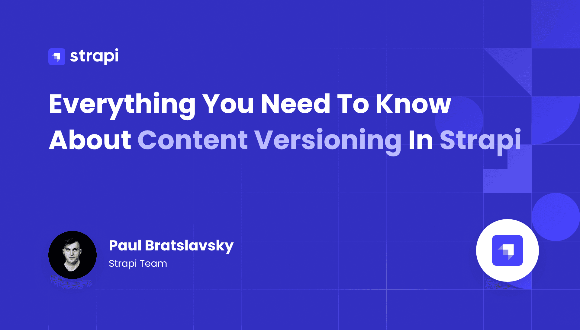 Content Versioning In Strapi