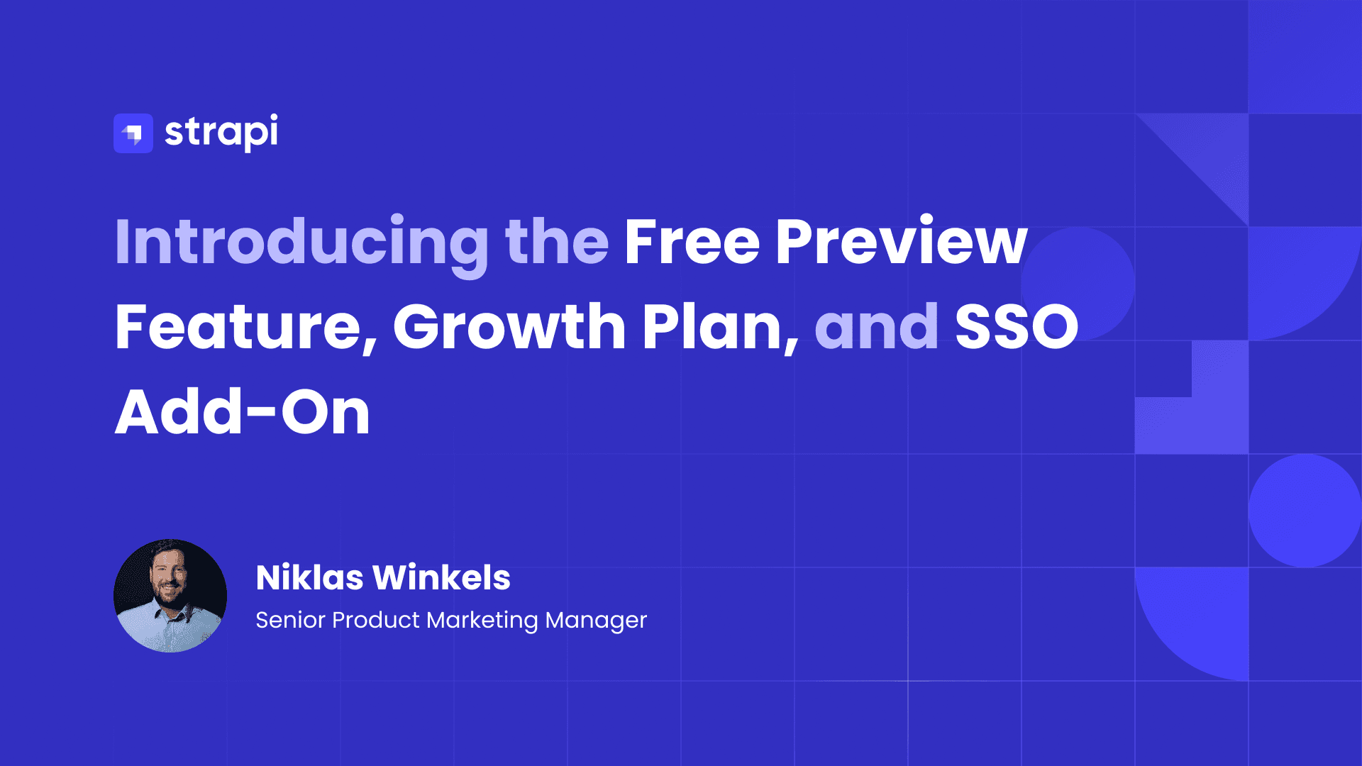 Free Preview, Growth Plan and SSO Add-on