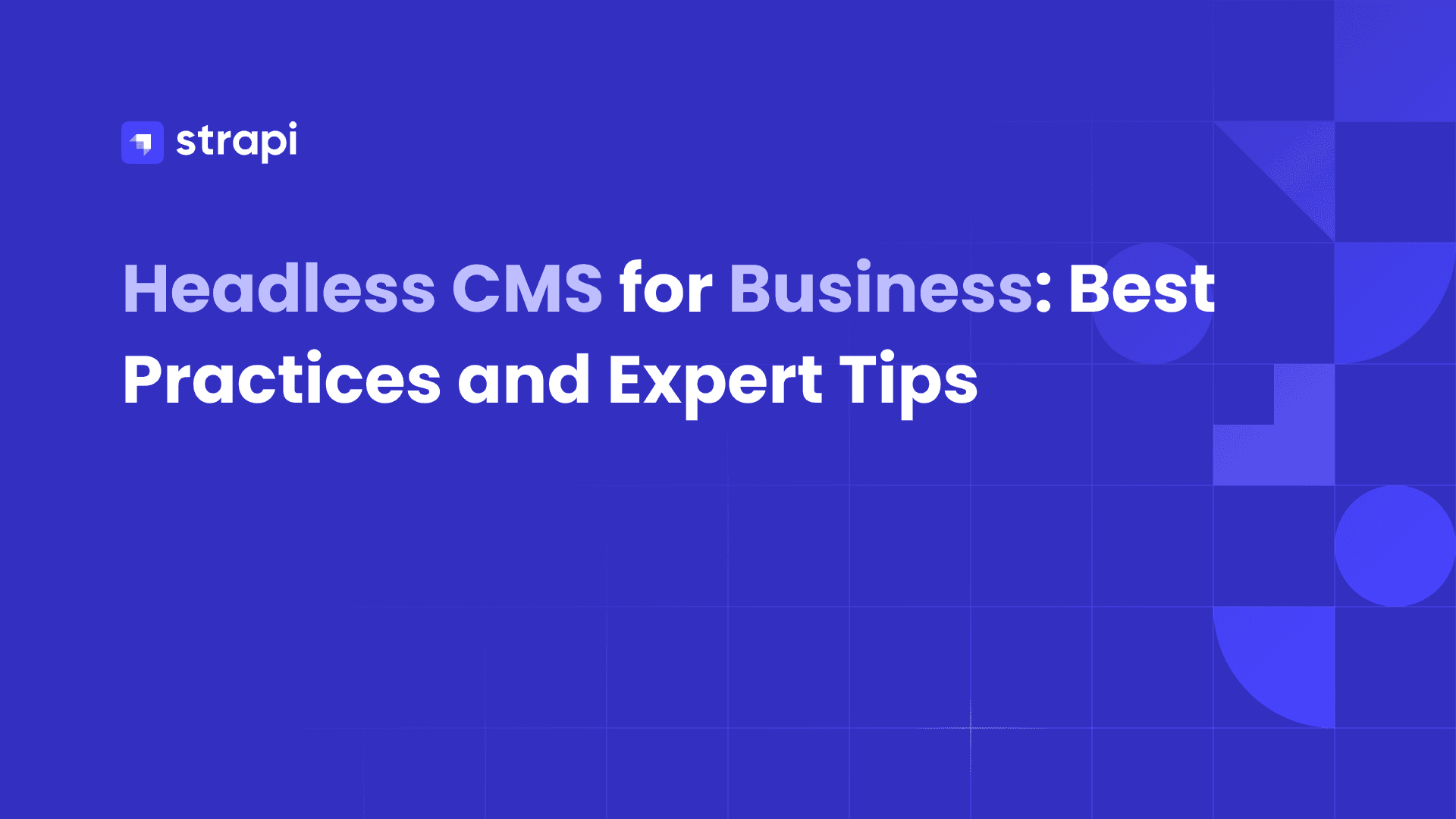 Headless CMS for Business
