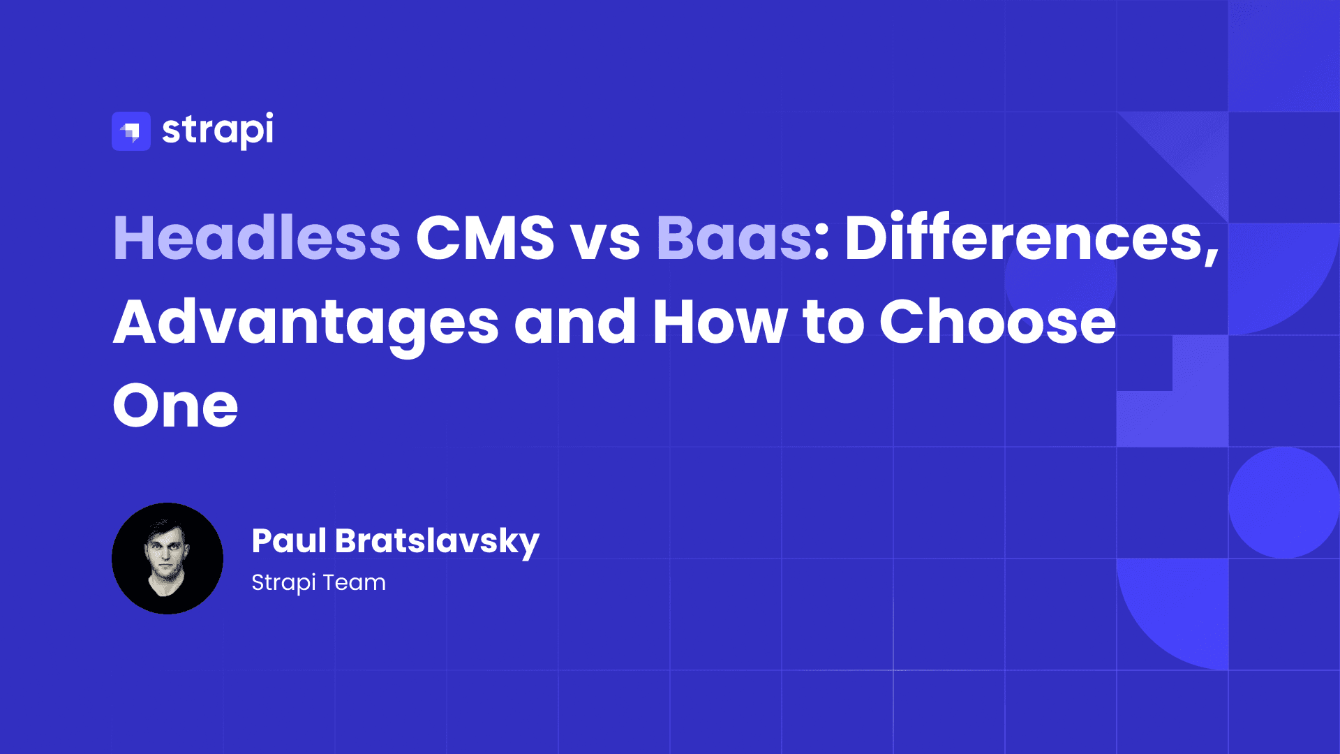 Headless CMS vs Baas