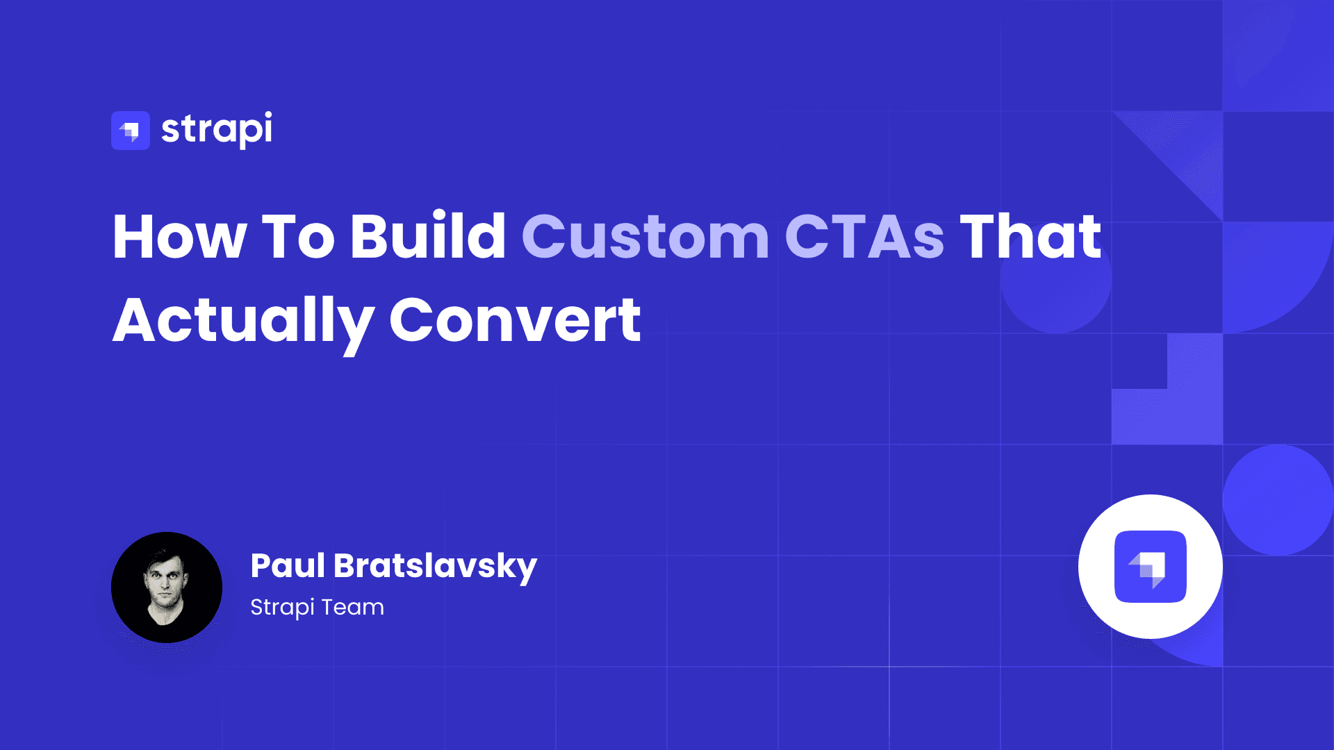 Build Custom CTAs