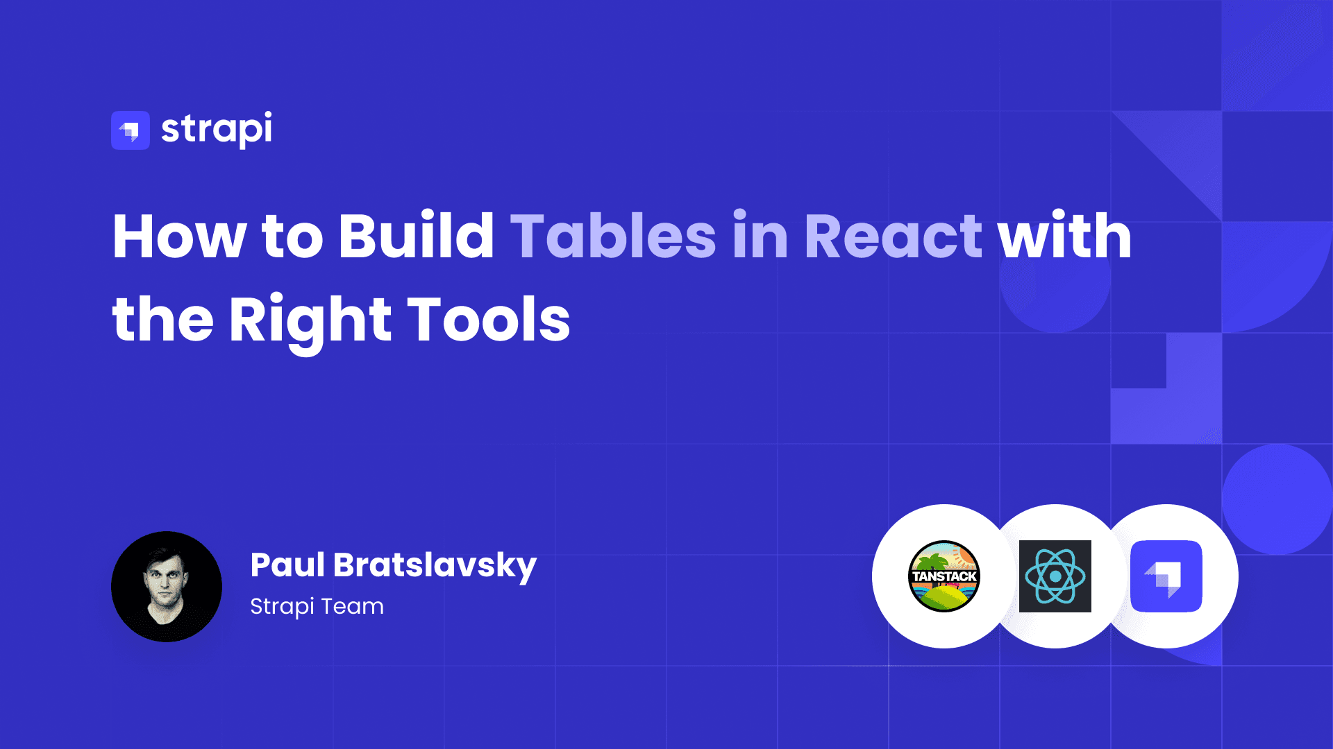 React Tables