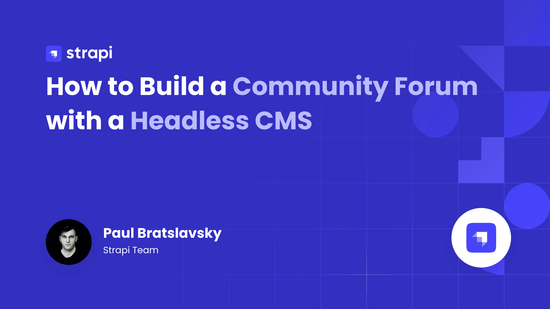 Build a Community Forum