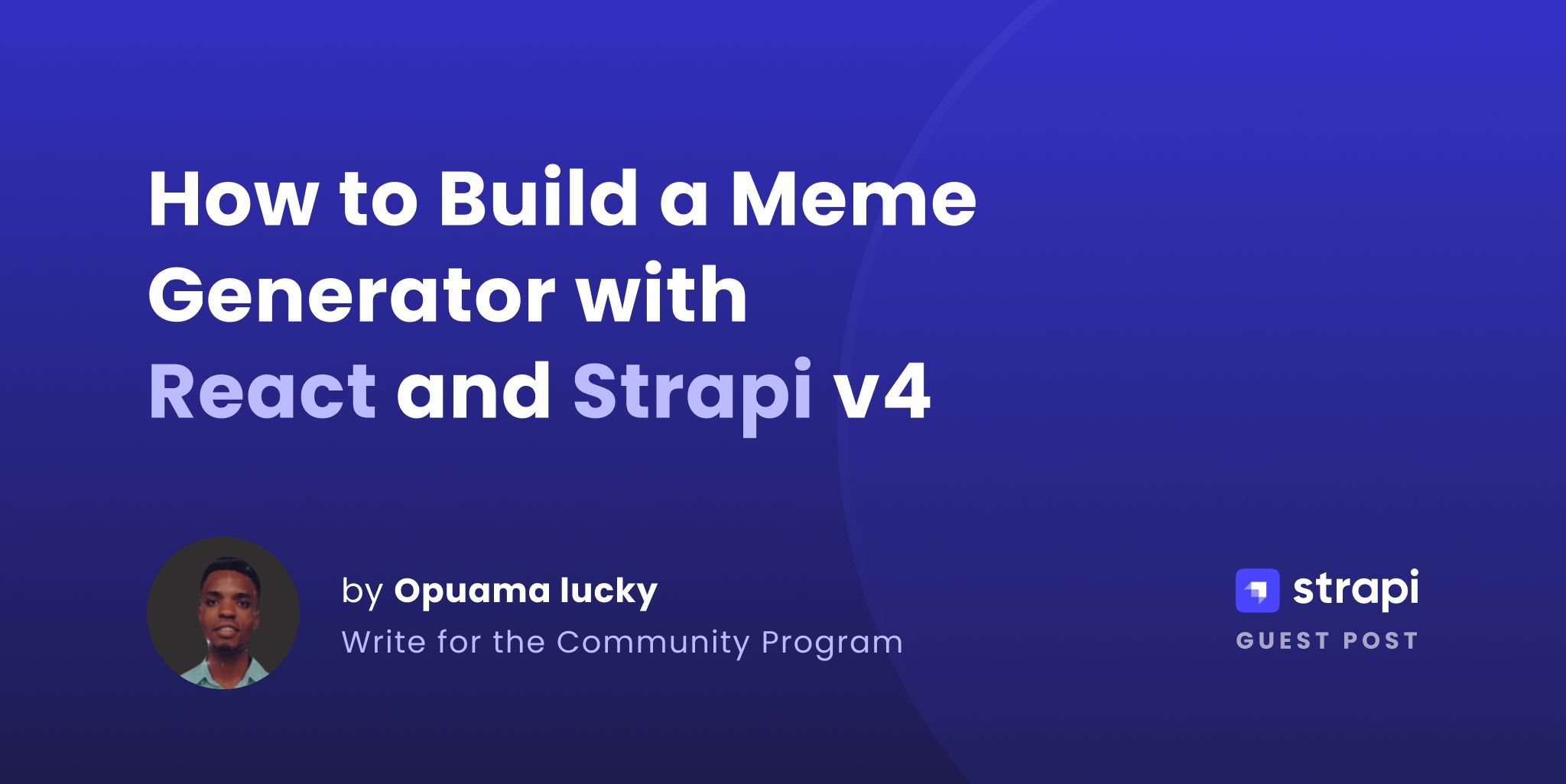 How to Build a Meme Generator App with React and Strapi v4