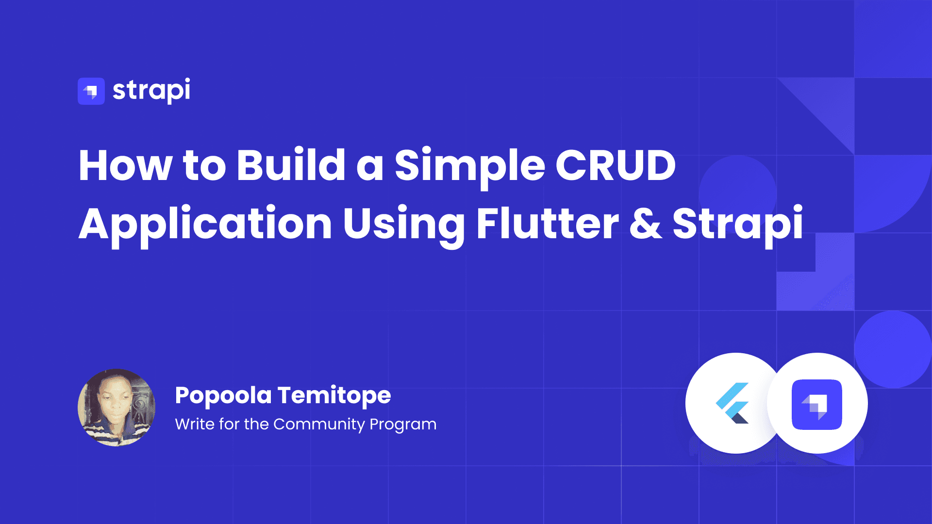 Build a CRUD App with Flutter and Strapi