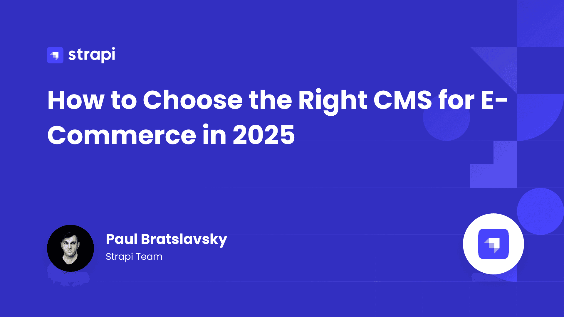 Right CMS for E-Commerce in 2025