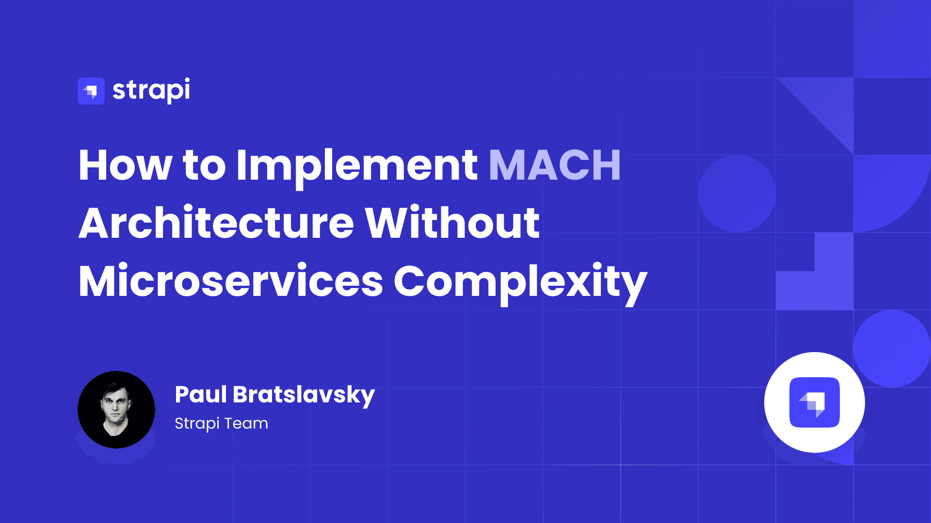 How to Implement MACH Architecture