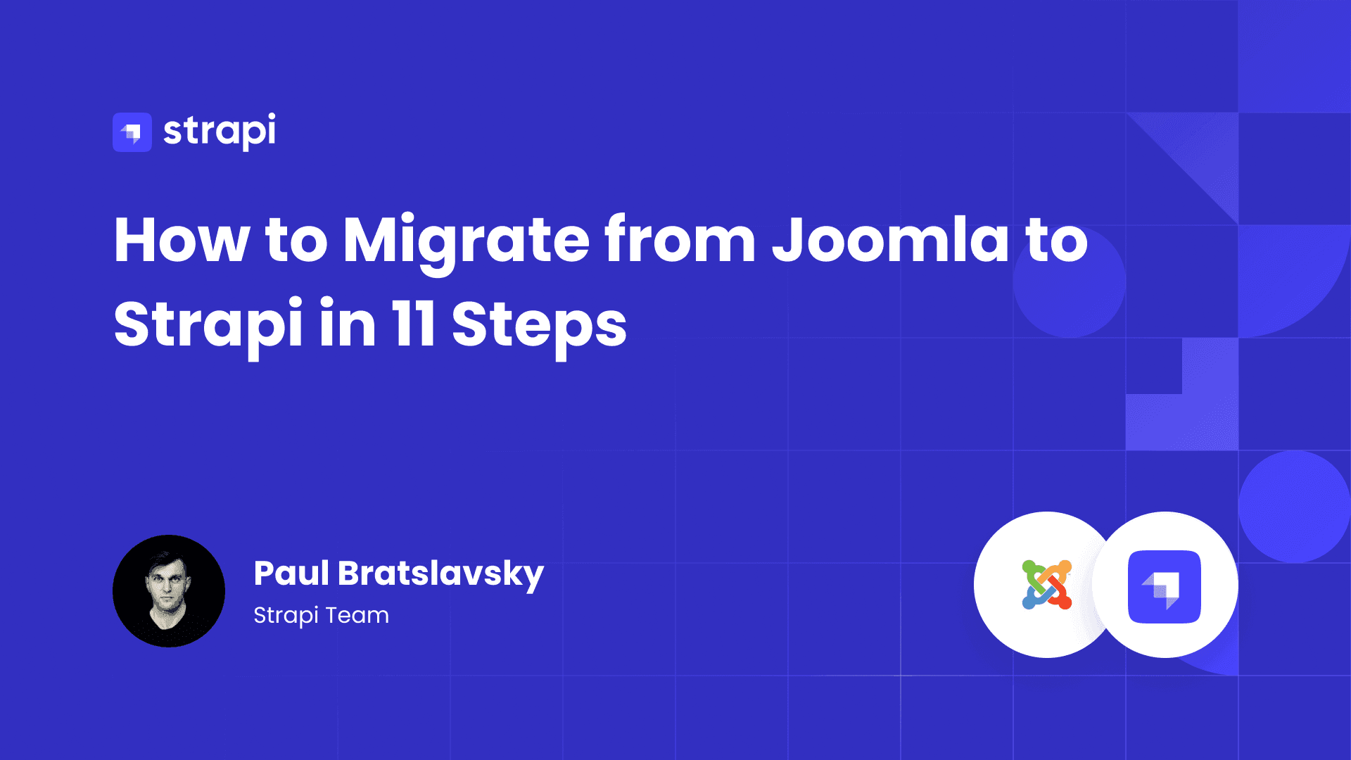 Migrate from Joomla to Strapi