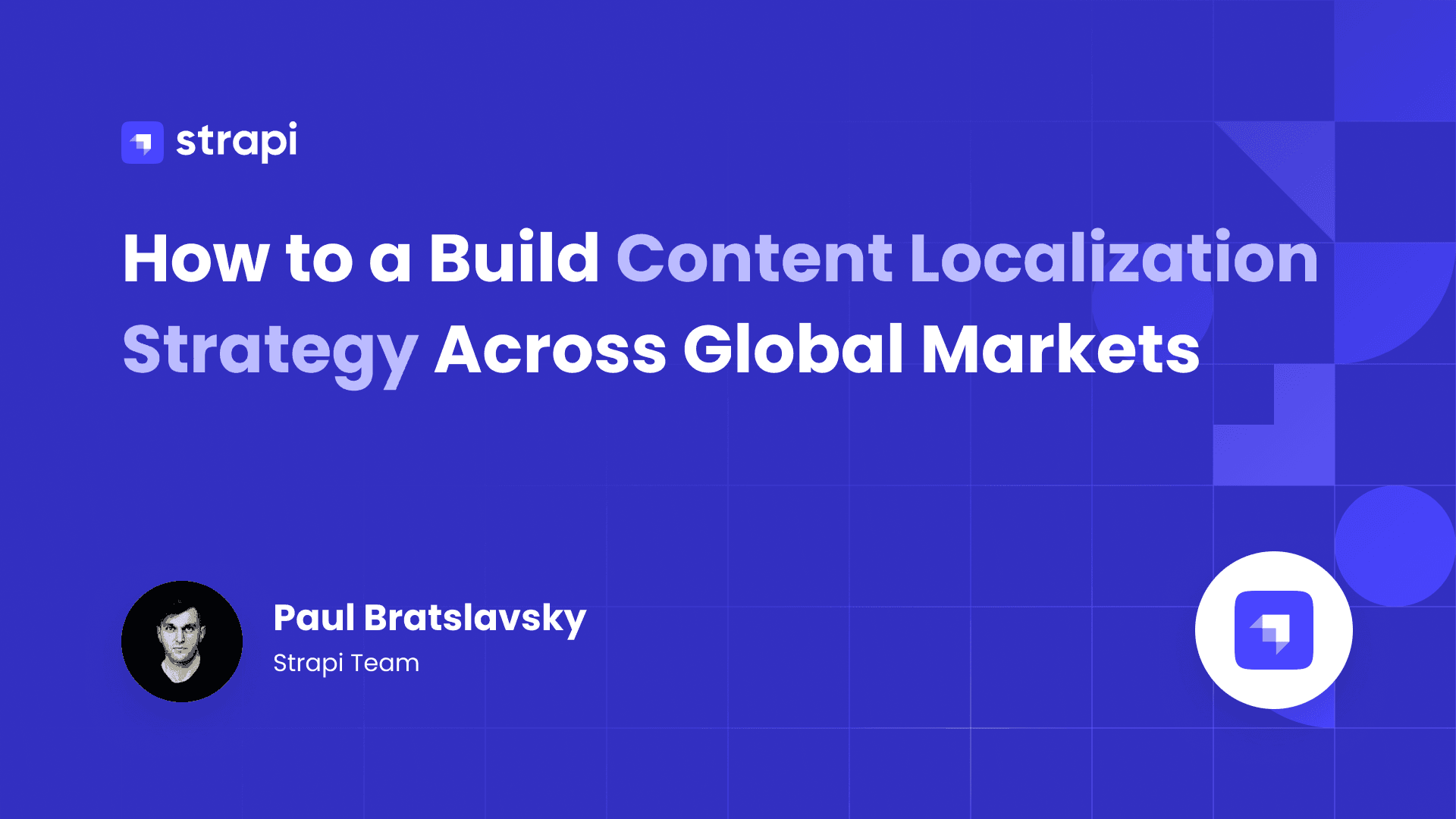 Build Content Localization Strategy