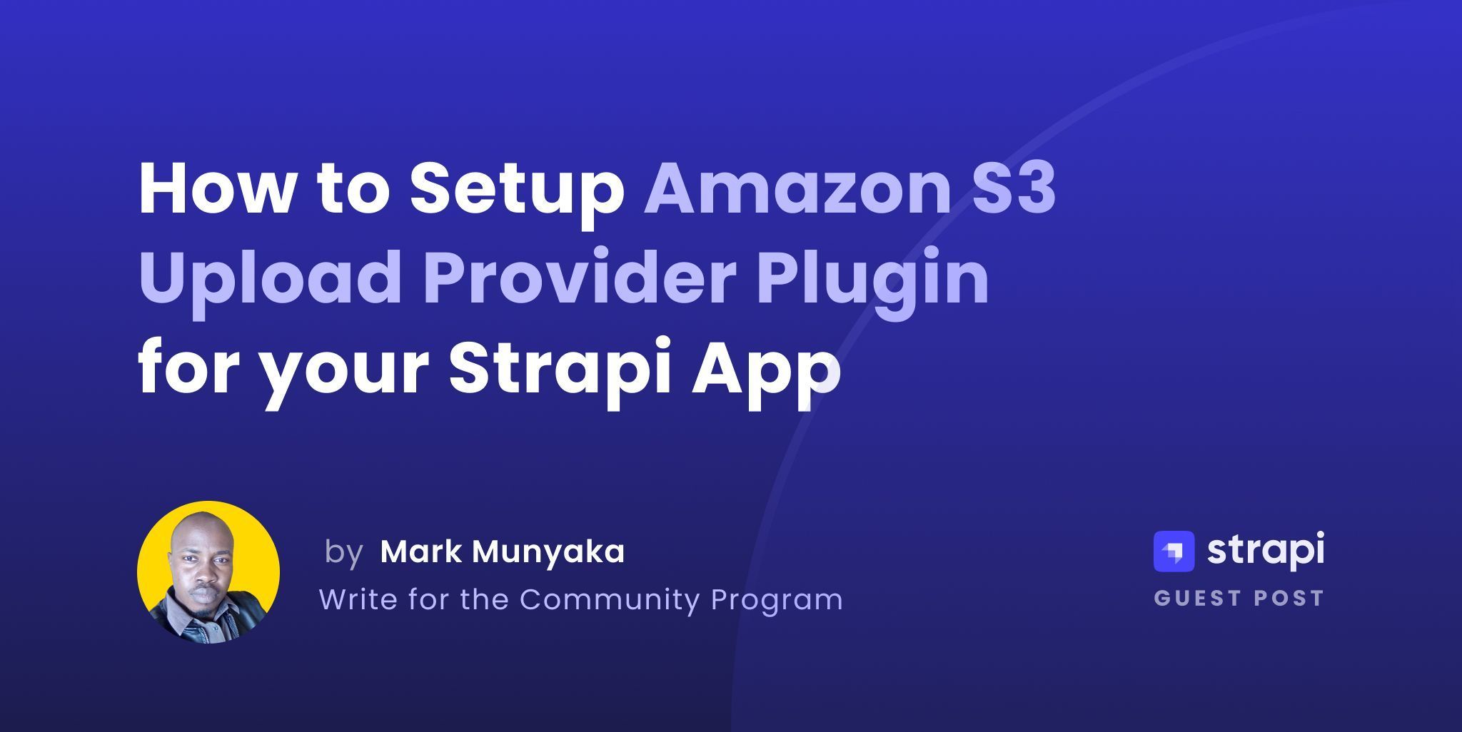 Set up Amazon S3 Upload Provider Plugin for Your Strapi App