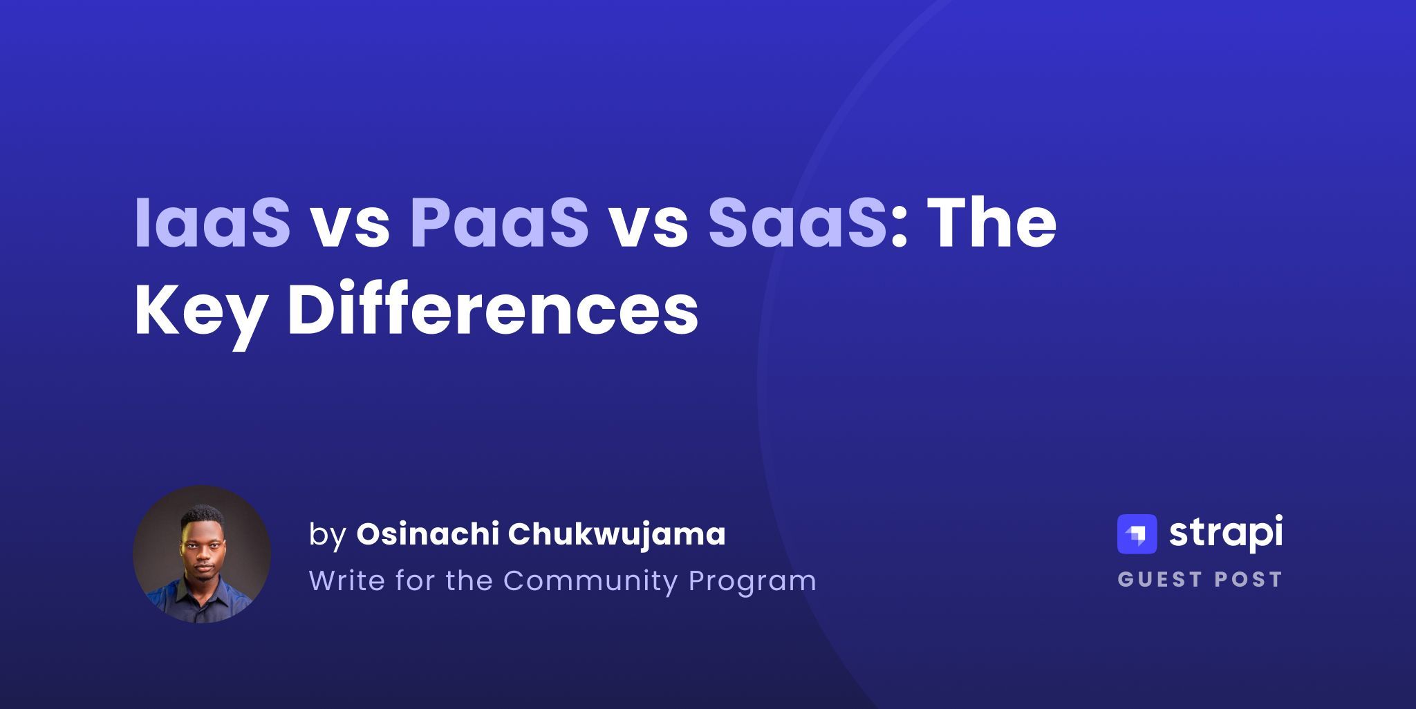 IaaS vs PaaS vs SaaS The Key Differences