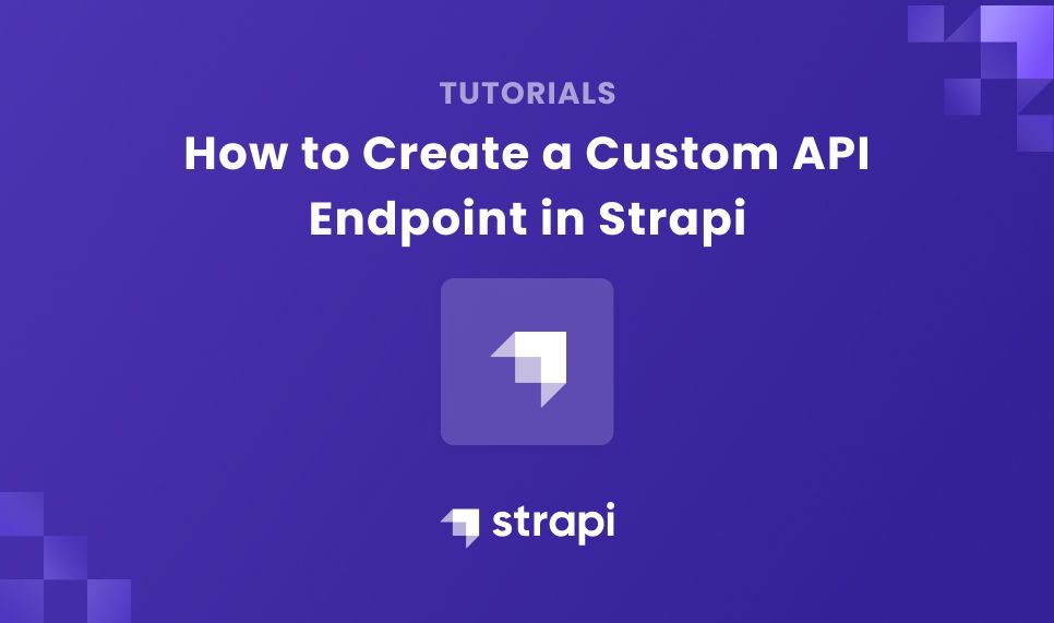 Custom API Endpoint in Strapi