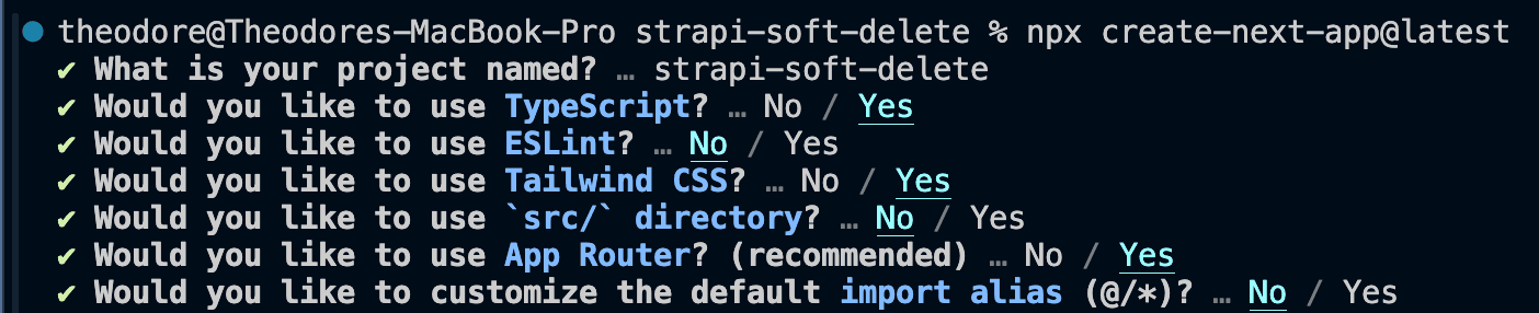 Installing Next.js App Router