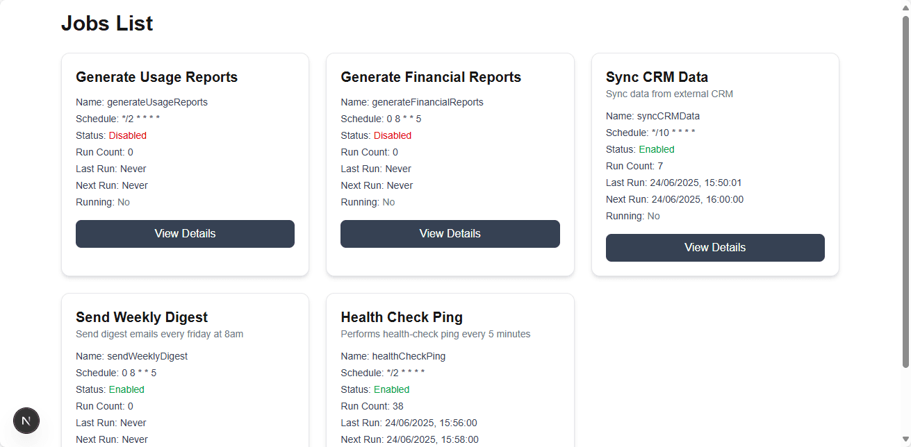 Job list page.png