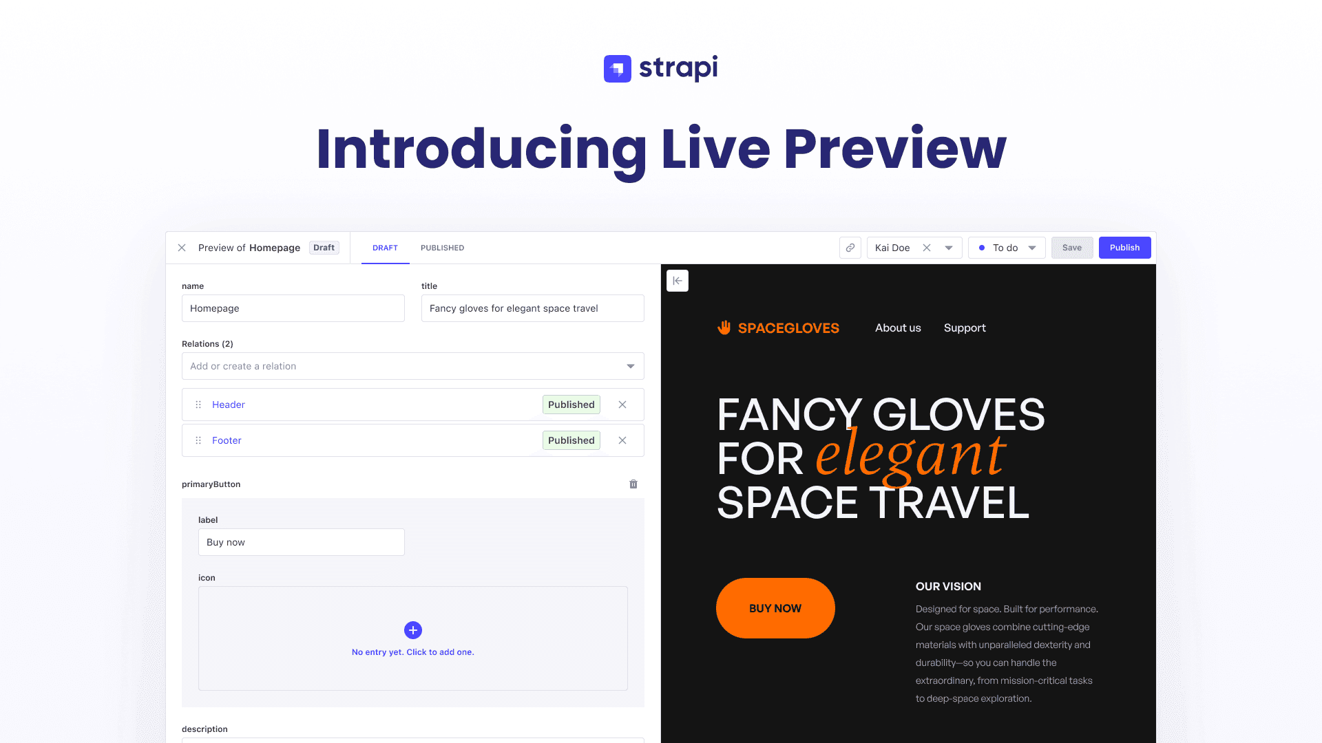 Live Preview