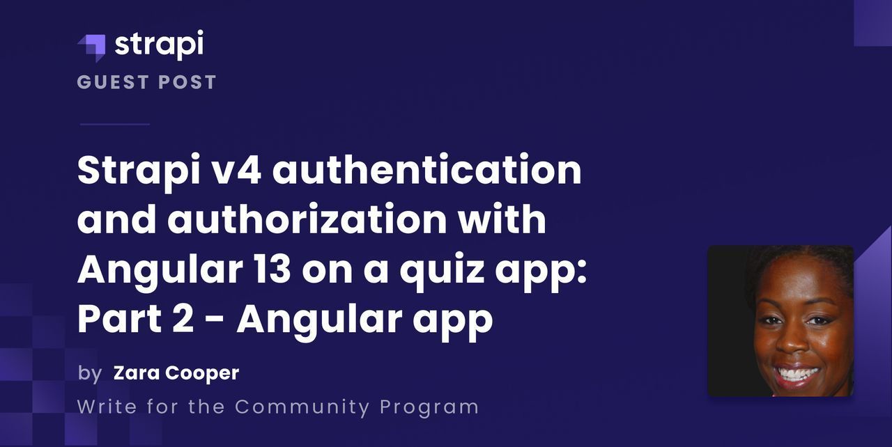 Strapi v4 Authentication and Authorization with Angular 1...