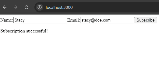 Next Form subscription successful.png