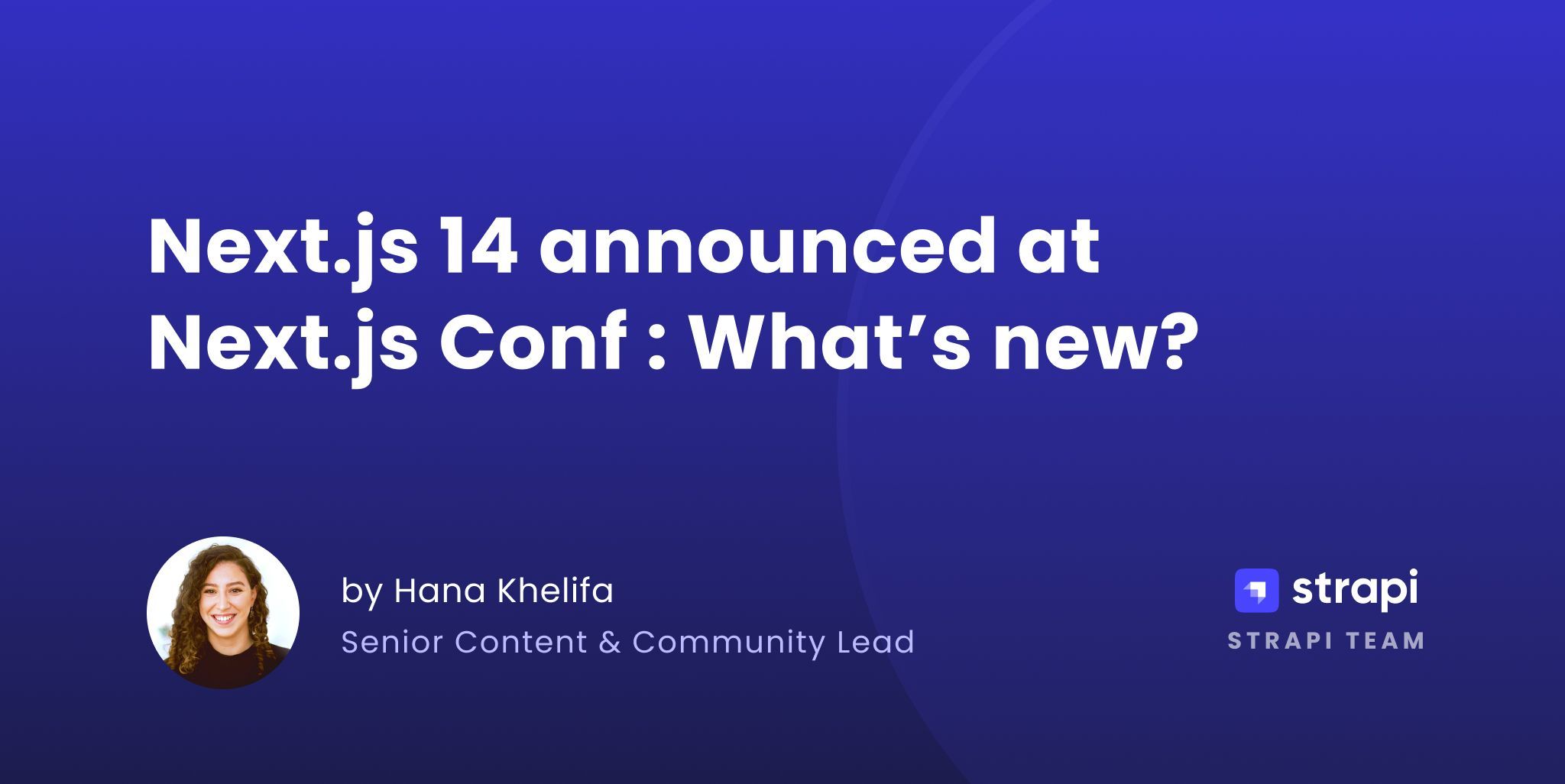 Header for the Next.js 14 update article