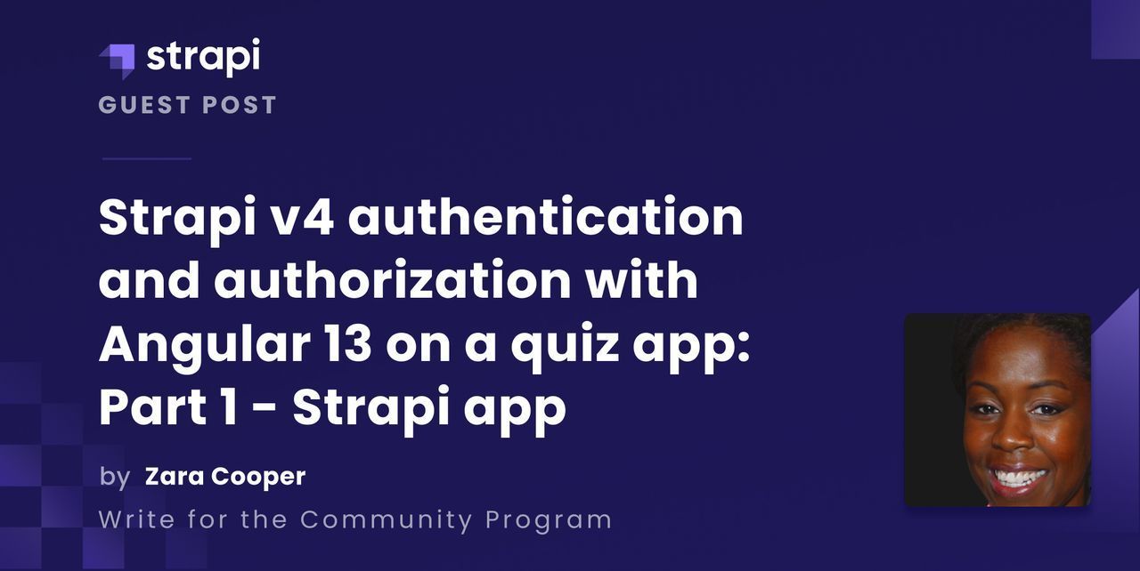 Strapi v4 Authentication and Authorization with Angular 1...