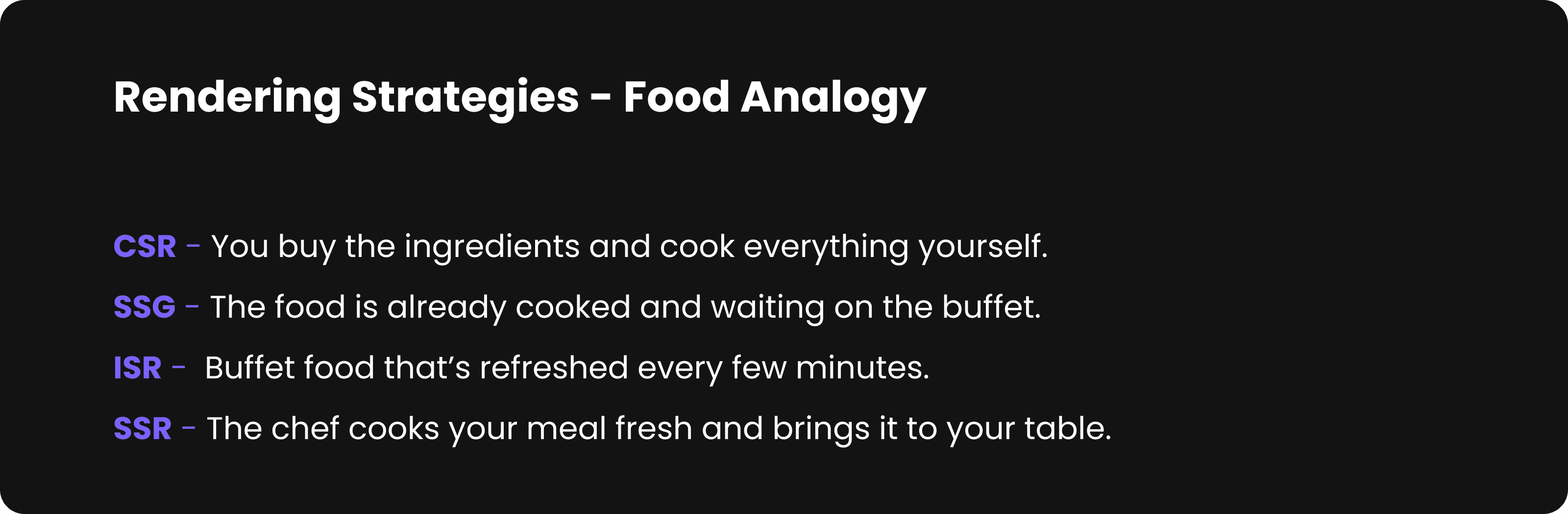 Rendering Strategies - Food analogy.png