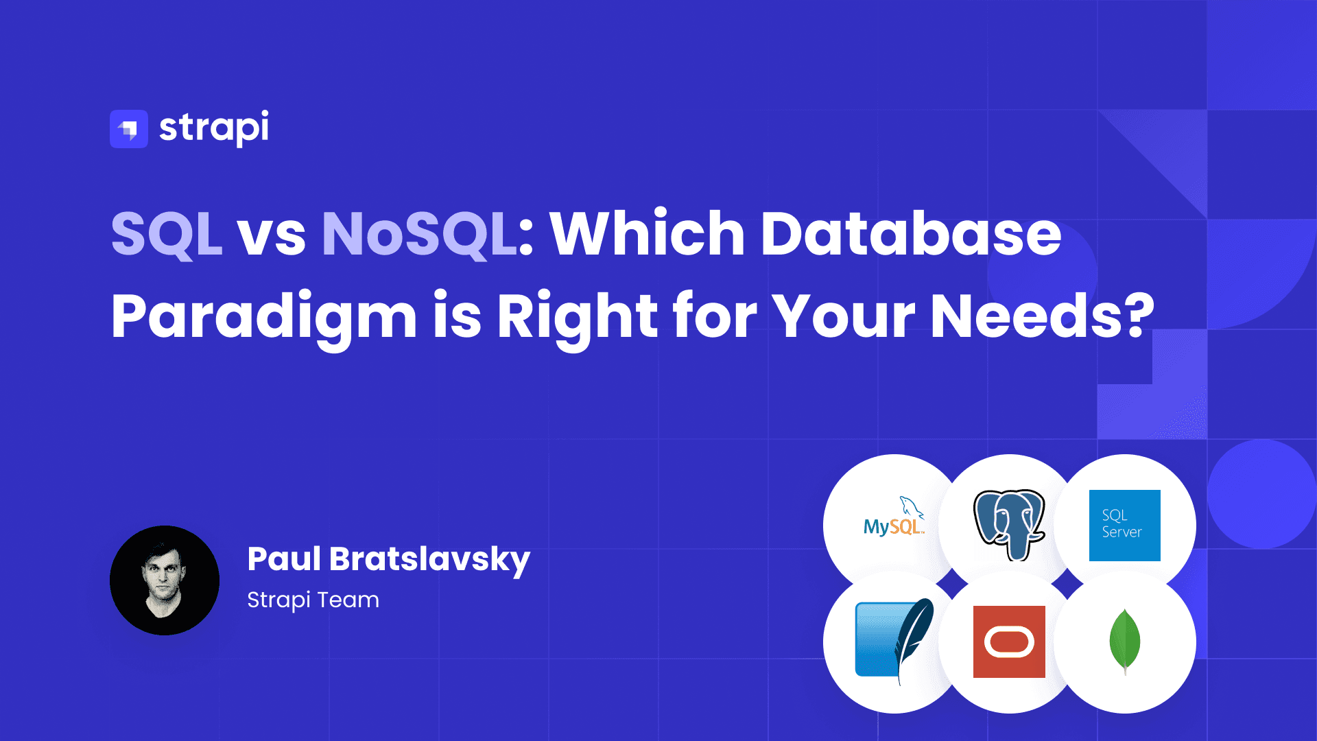 SQL vs NoSQL