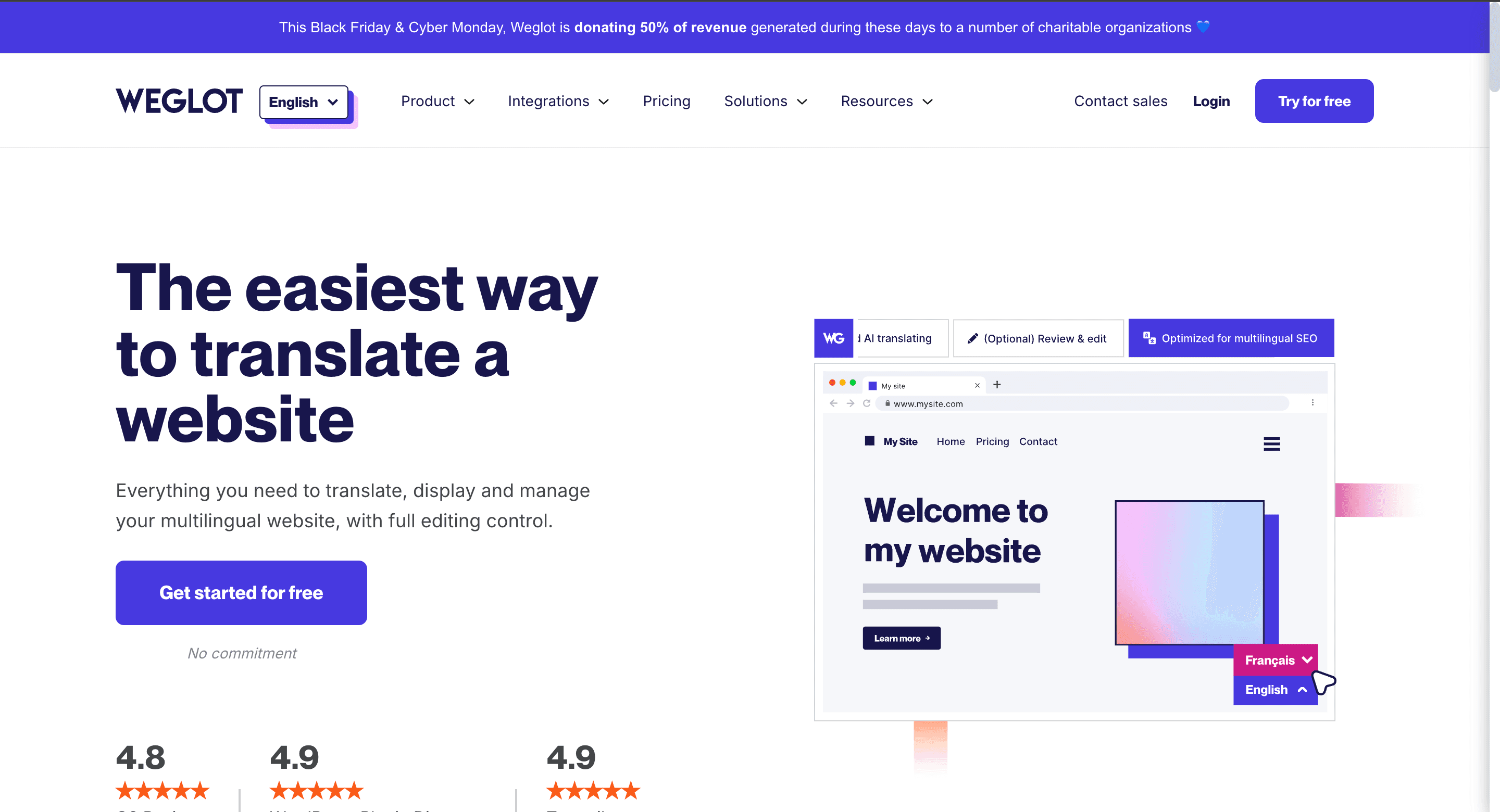 Weglot Translation Service