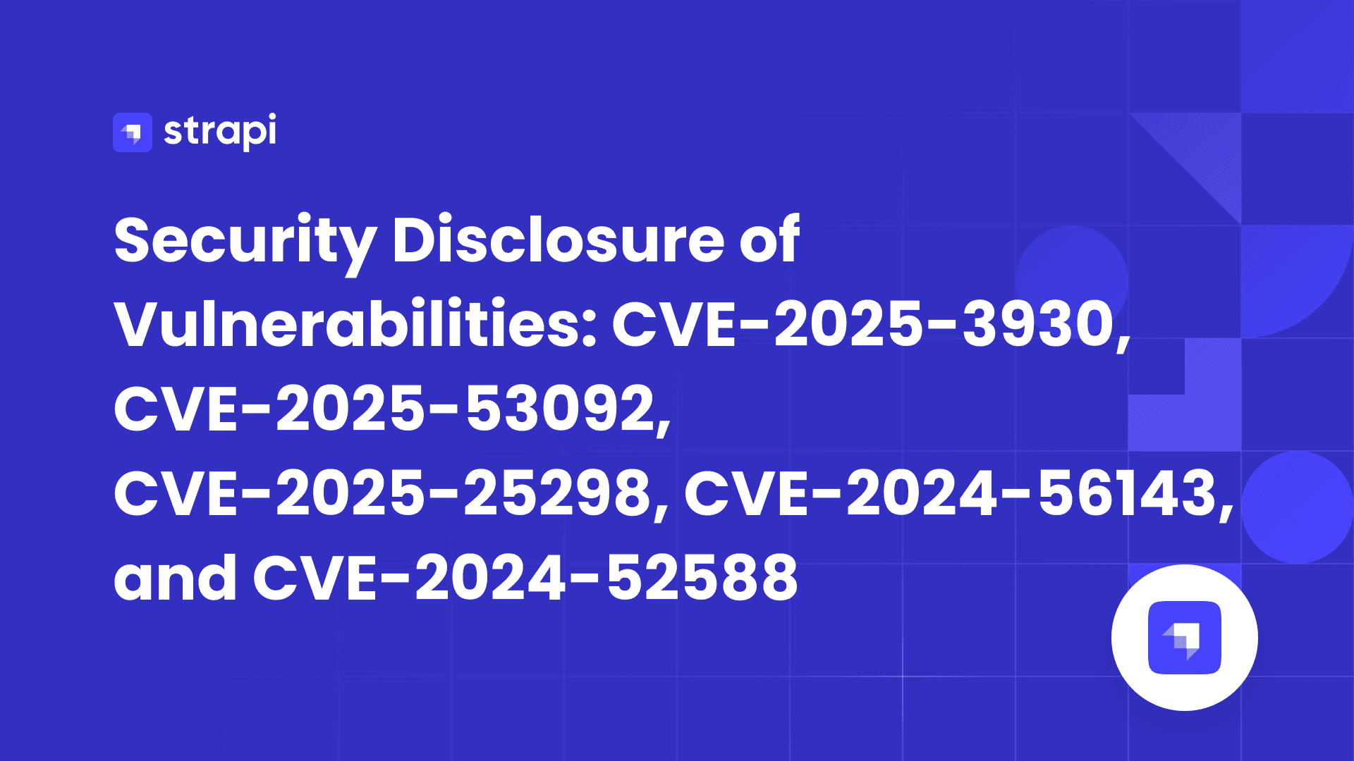 Security Disclosure of Vulnerabilities