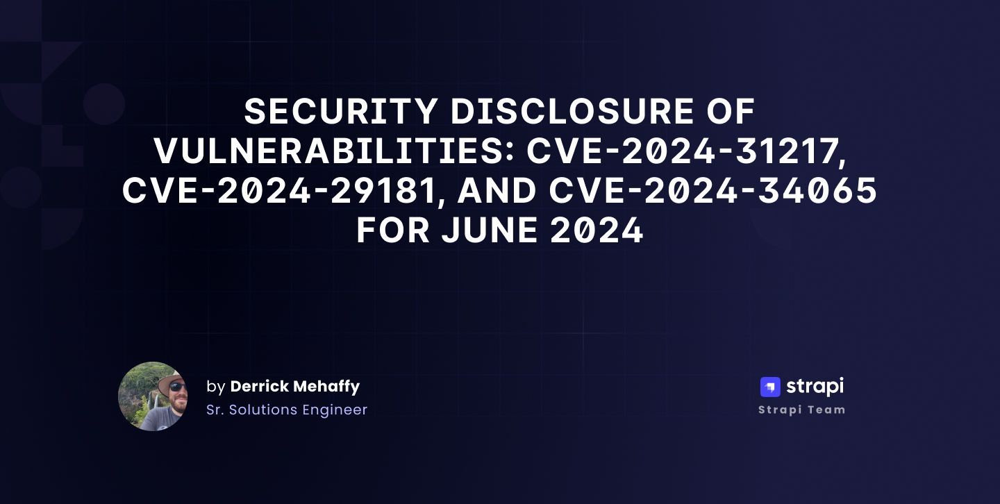 Security Disclosure of Vulnerabilities for June