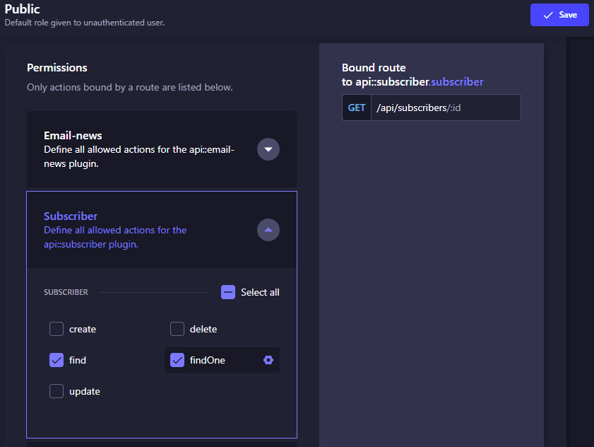 Subscriber collection with Public Read Access.png